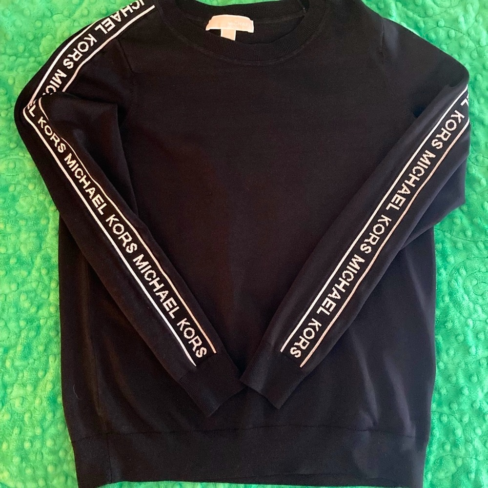 Michael Kors Black and white sweater